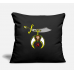 Shriner Emblem Black Pillow